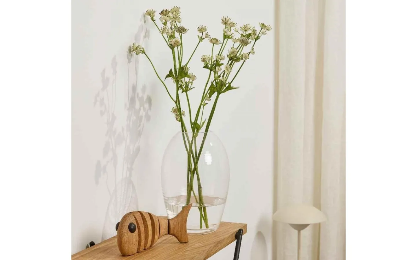 Spring Copenhagen Laine Vas Oval 20 cm Klar* Vaser & Blomkrukor