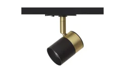 Rendl Lala 1-Fas Spotlight Svart/Mässing GU10* Skensystem