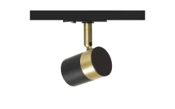 Rendl Lala 1-Fas Spotlight Svart/Mässing GU10* Skensystem