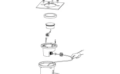 Markbelysning<Eglo Lamedo Infälld Markspotlight LED 3000K 2,5W Rostfritt Stål IP67