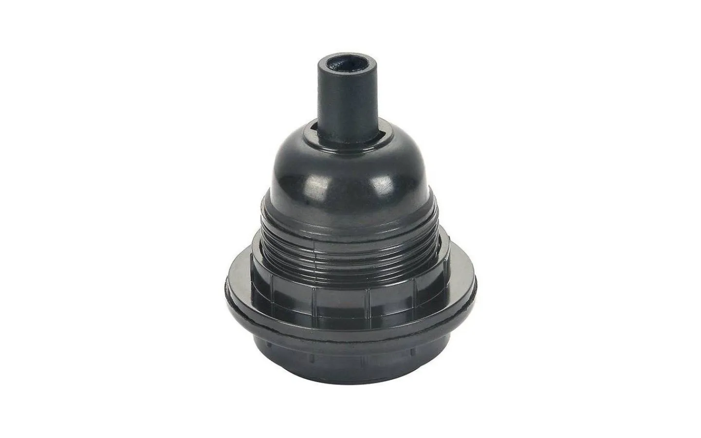 Halo Design Lamphållare E27, Ojordad, Gängad Svart* Belysningstillbehör