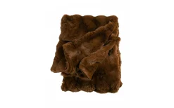 Filtar & Plädar<Svanefors Lana Pläd M brun 120x150cm