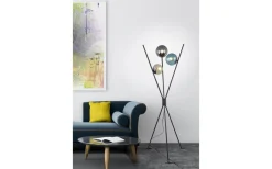 Trio Lighting Lance Golvlampa 3xE14 svart* Golvlampor