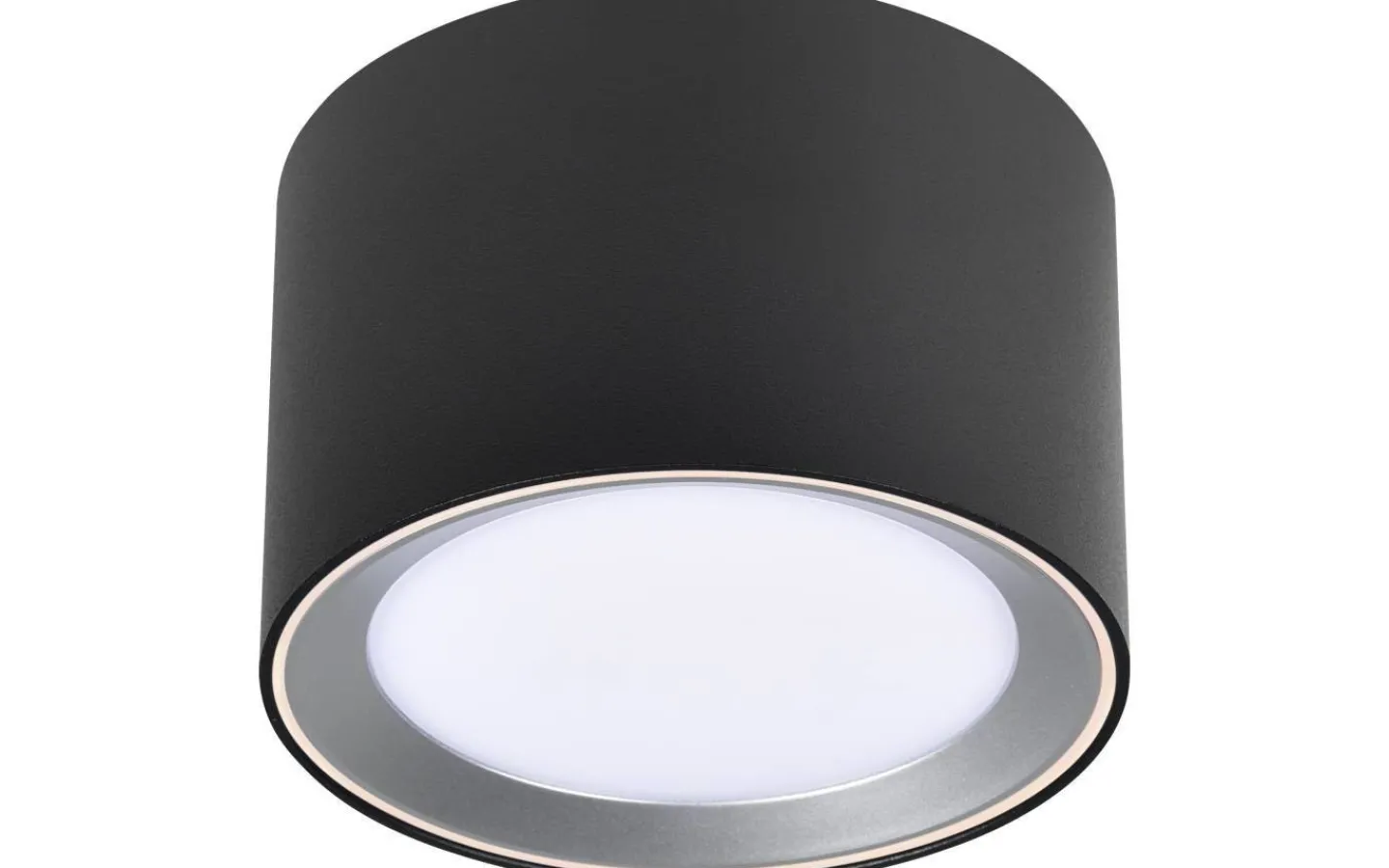 Badrumslampor Tak|Takspot Med 1 Lampa<Nordlux Landon Takspotlight LED 3-Steg DIM 8cm Svart IP44