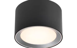 Nordlux Landon Takspotlight Smart Light 8cm 8W 700lm 2700-6500K Svart IP44* Nordlux Smart Light|Badrumslampor Tak