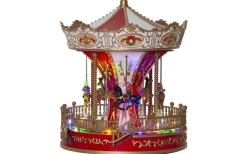 Star Trading Largeville Karusell 24cm Multifärgad* Julbyar Och Figurer