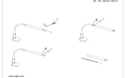 Laroa Klämspot 3-Steg DIM LED 4000K 4,5W Svart