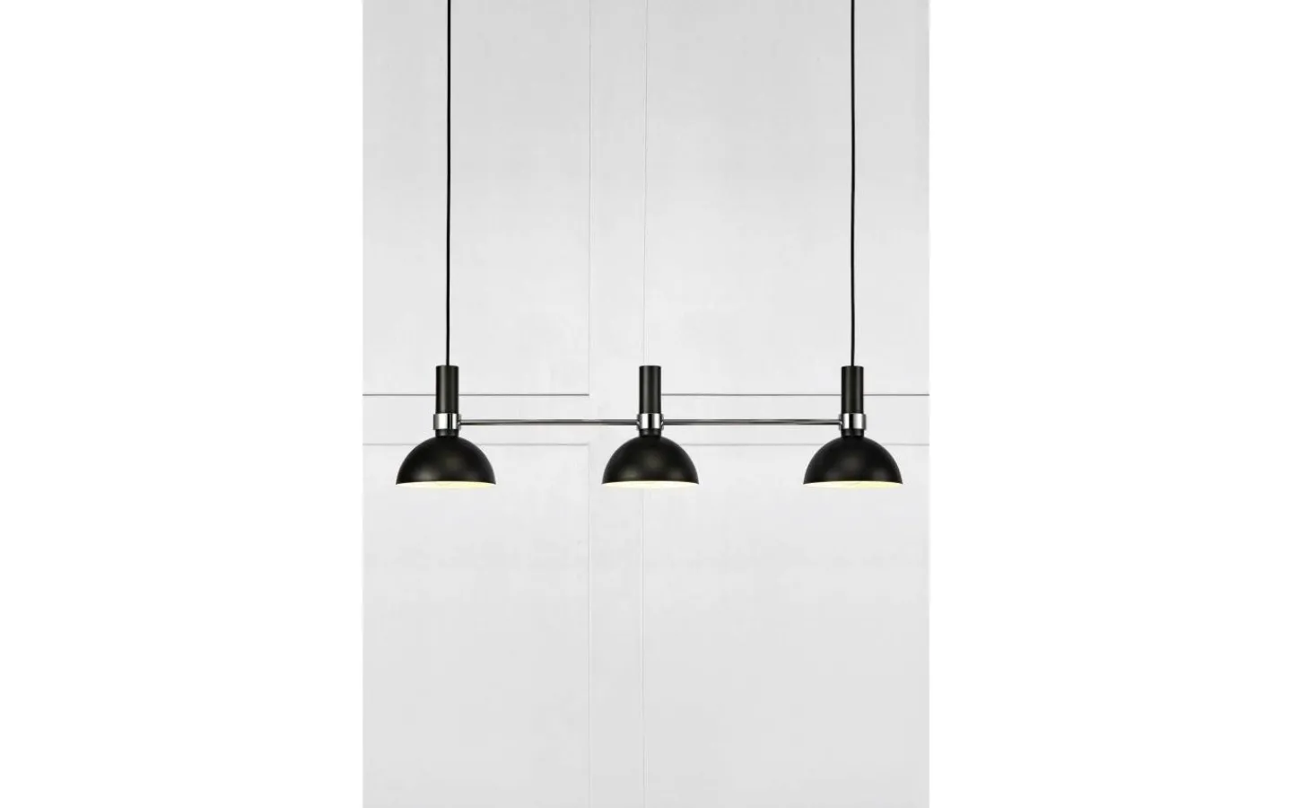 Kök & Matplats|Avlånga Taklampor<Markslojd Larry Taklampa 3L Svart/Krom