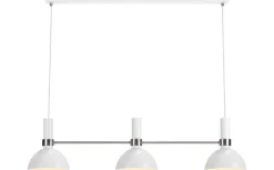 Avlånga Taklampor|Kök & Matplats<Markslojd Larry Taklampa 3L Vit/Stål