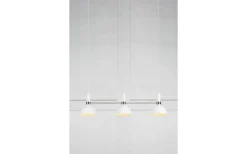 Avlånga Taklampor|Kök & Matplats<Markslojd Larry Taklampa 3L Vit/Stål