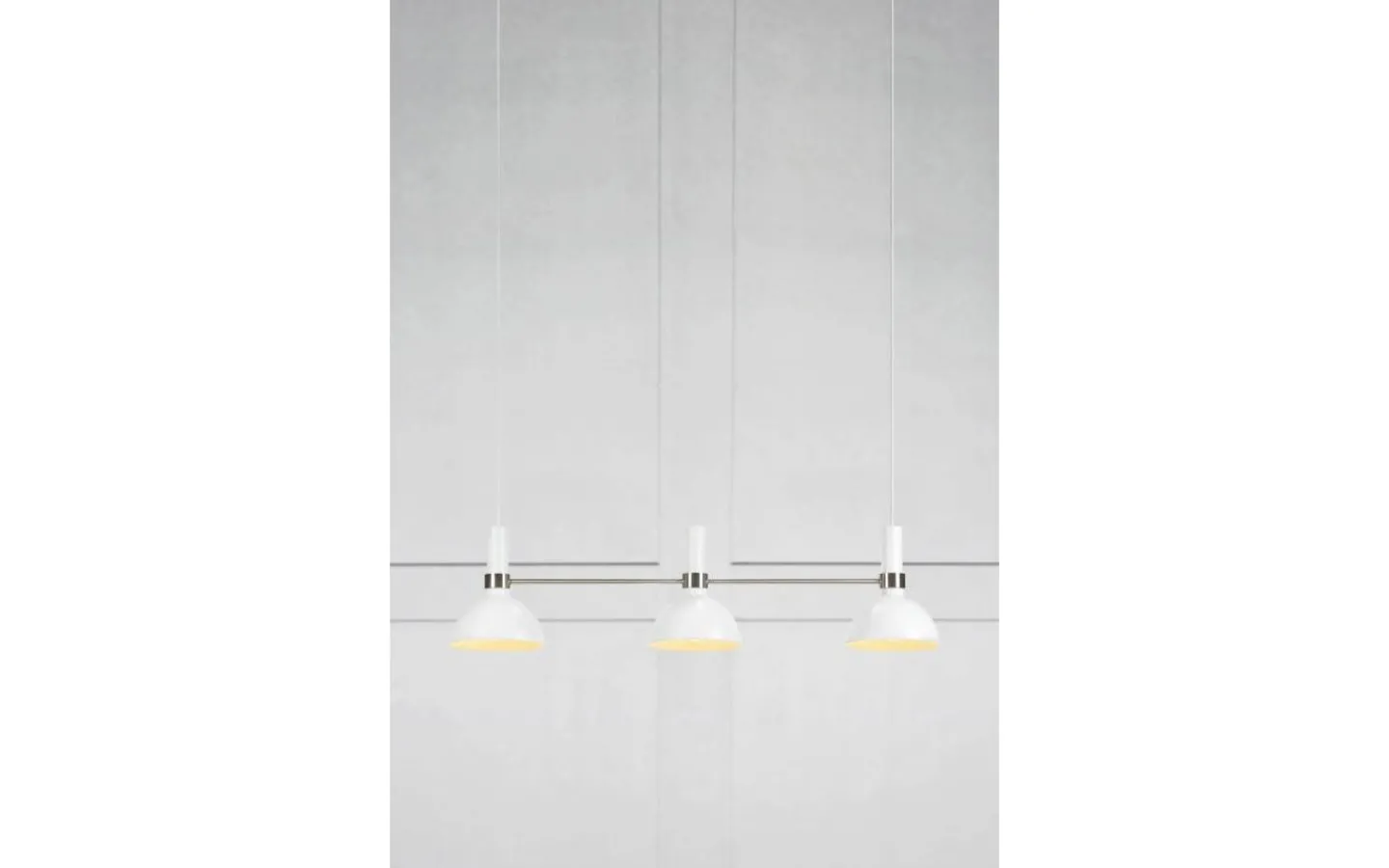 Avlånga Taklampor|Kök & Matplats<Markslojd Larry Taklampa 3L Vit/Stål