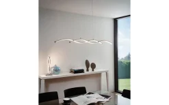 Avlånga Taklampor<Eglo Lasana 2 Taklampa 120cm LED 3000K 2x14W Krom