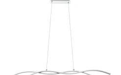 Avlånga Taklampor<Eglo Lasana 2 Taklampa 120cm LED 3000K 2x14W Krom