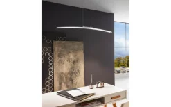 Avlånga Taklampor<Eglo Lasana Taklampa 90cm LED 3000K 30W Krom