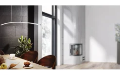 Eglo Lasana Taklampa 90cm LED 3000K 15W Krom* Avlånga Taklampor