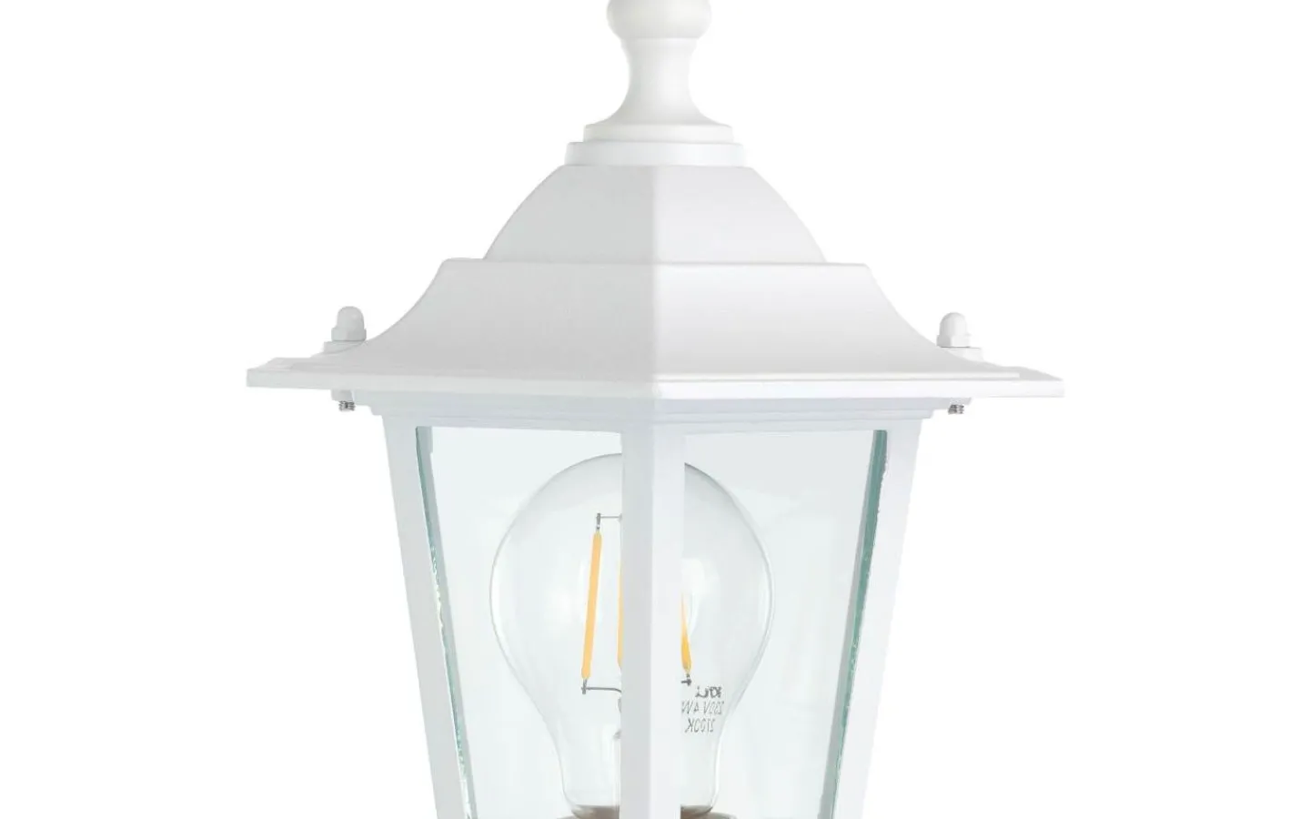 Pollare & Grindlyktor<Eglo Laterna Pollare 103cm Vit IP44