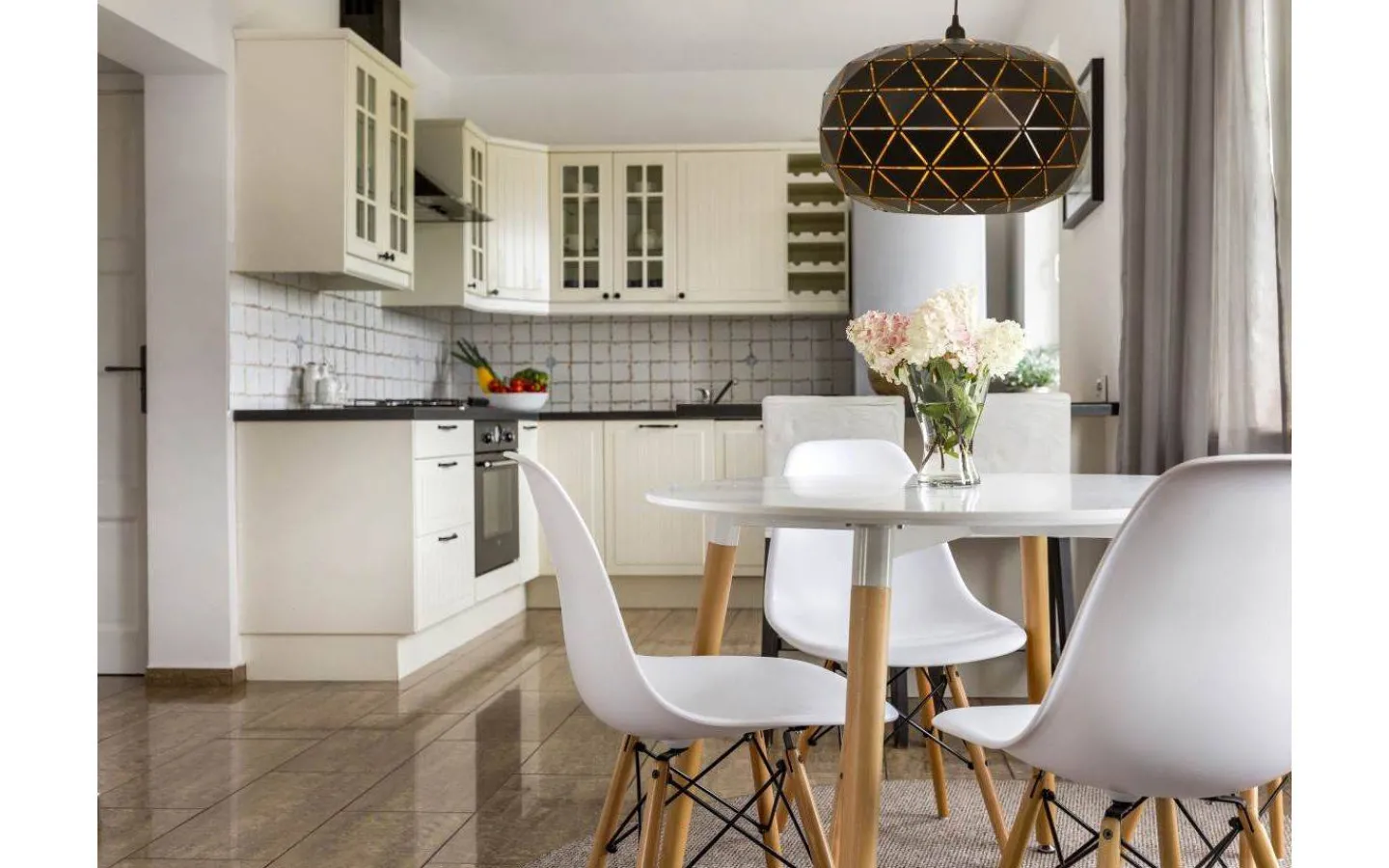 Stora Taklampor Ø50-69 Cm<Aneta Lattice Taklampa 50cm Svart/Guld