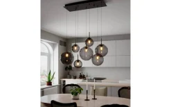 By Rydens Laura Taklampa 86cm Svart/Rökgrå* Avlånga Taklampor