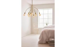 Markslojd Lavello Taklampa 9L 95cm Mässing* Stora Taklampor Ø70-150 Cm