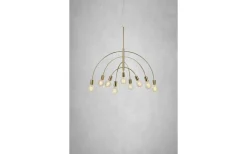 Markslojd Lavello Taklampa 9L 95cm Mässing* Stora Taklampor Ø70-150 Cm