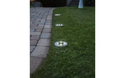Lawnlight Solcellslampa Markspotlight 3-pack, 11,5 cm Varmvit 0,18W