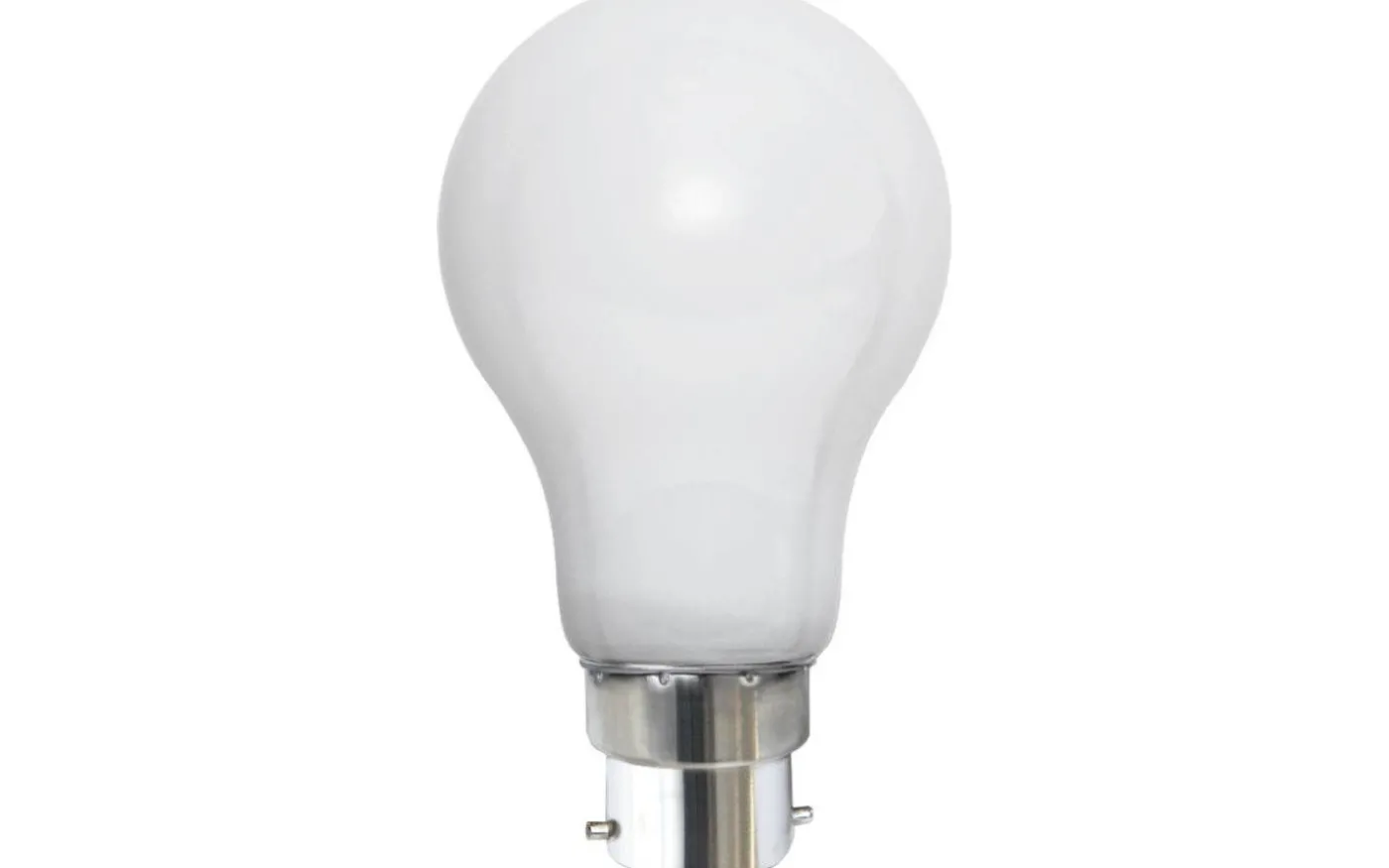 LED B22 Normal Opal RA90 2700K 806lm 7,5W(60W)