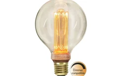 Dekorativa Ljuskällor E27<Star Trading LED E27 Glob 95mm Classic 1800K 90lm 2,5W(9W)