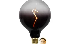 Dekorativa Ljuskällor E27<Star Trading LED E27 Glob 125mm ColourMix Svart 2100K 55lm 2,5W(5W)