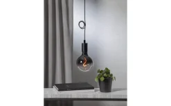 Dekorativa Ljuskällor E27<Star Trading LED E27 Glob 125mm ColourMix Svart 2100K 55lm 2,5W(5W)