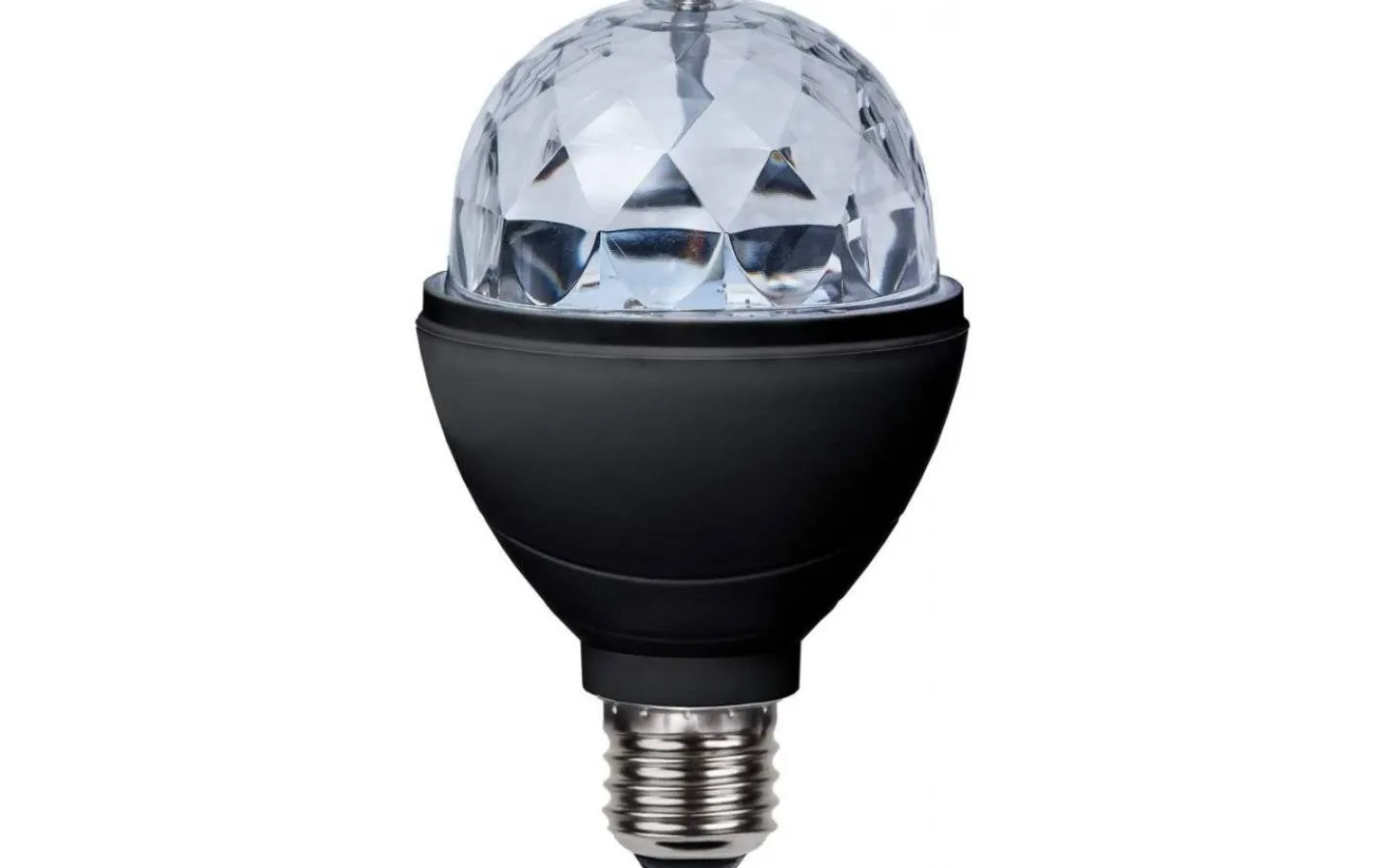 Star Trading LED E27 Glob 80mm Disco RGB Roterande 3W*Barn Barnrum