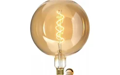 Dekorativa Ljuskällor E27<Star Trading LED E27 Glob 200mm Industrial Vintage 2100K 130lm 2,8W(15W)