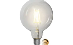 Dekorativa Ljuskällor E27<Star Trading LED E27 Glob 125mm 2700K 806lm 7,5W(60W)