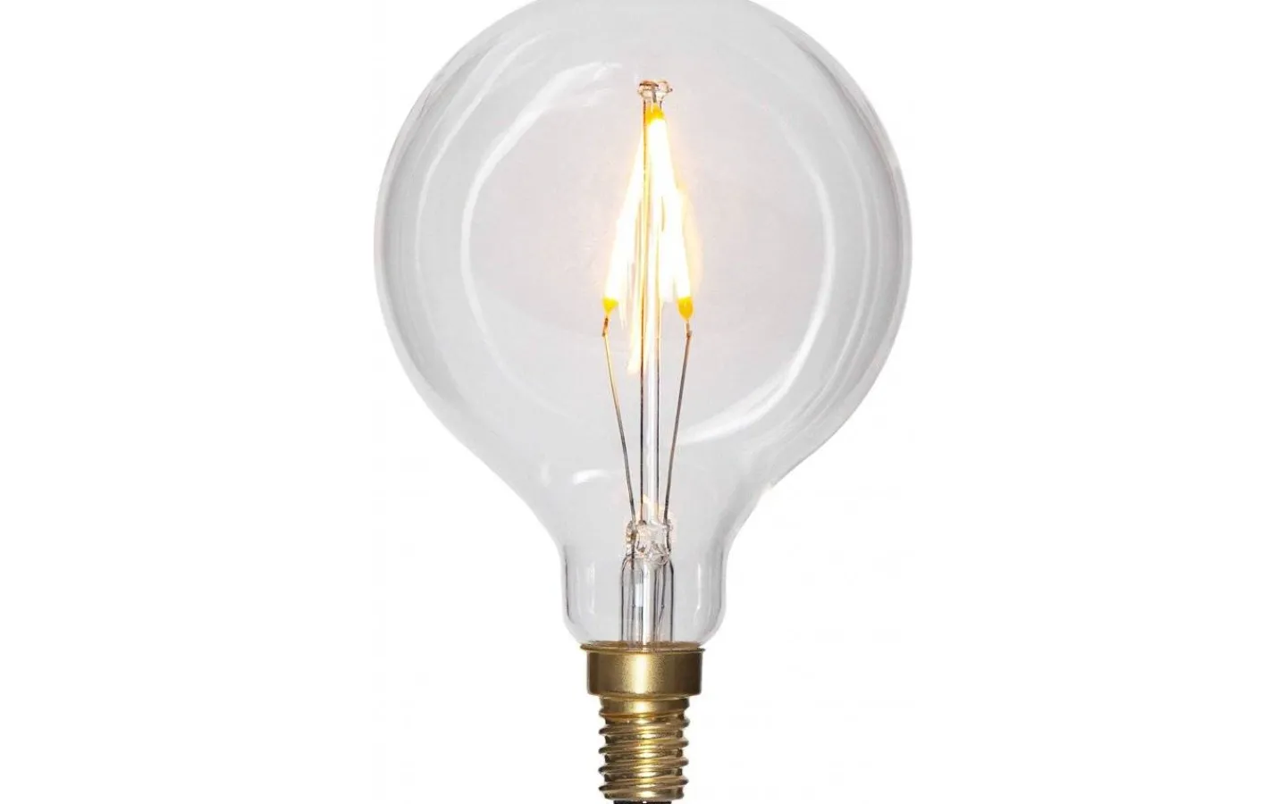 Dekorativa Ljuskällor E14<Star Trading LED E14 Glob 80mm 2100K 100lm 1,5W(10W)