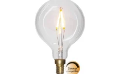 Dekorativa Ljuskällor E14<Star Trading LED E14 Glob 80mm 2100K 100lm 1,5W(10W)
