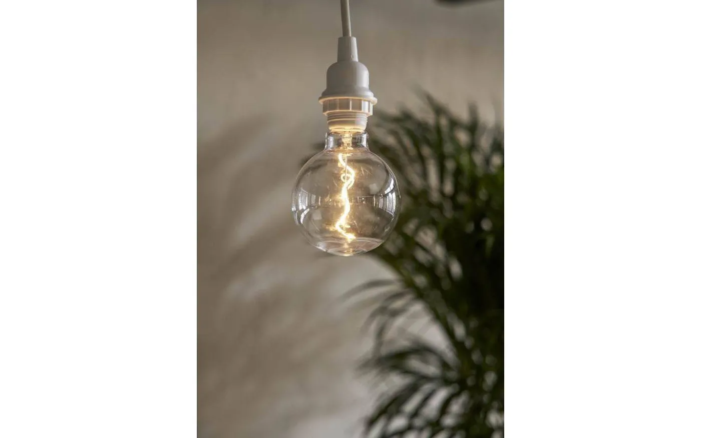 LED E27 Glob 95mm Okrossbar 2200K 55lm 1W(6W)