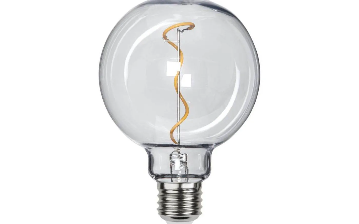 LED E27 Glob 95mm Okrossbar 2200K 55lm 1W(6W)