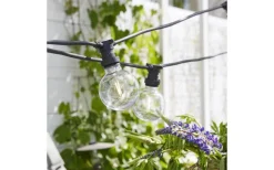 Dekorativa Ljuskällor E27<Star Trading LED E27 Glob 95mm Okrossbar 2700K 100lm 1W(10W)