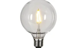 Dekorativa Ljuskällor E27<Star Trading LED E27 Glob 95mm Okrossbar 2700K 100lm 1W(10W)