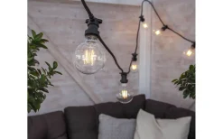 Dekorativa Ljuskällor E27<Star Trading LED E27 Glob 95mm Okrossbar 2700K 100lm 1W(10W)