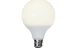 LED E27 Glob 95mm Okrossbar Opal 3000K 300lm 3,7W(28W)