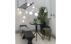 LED E27 Glob 95mm Okrossbar Opal 3000K 300lm 3,7W(28W)