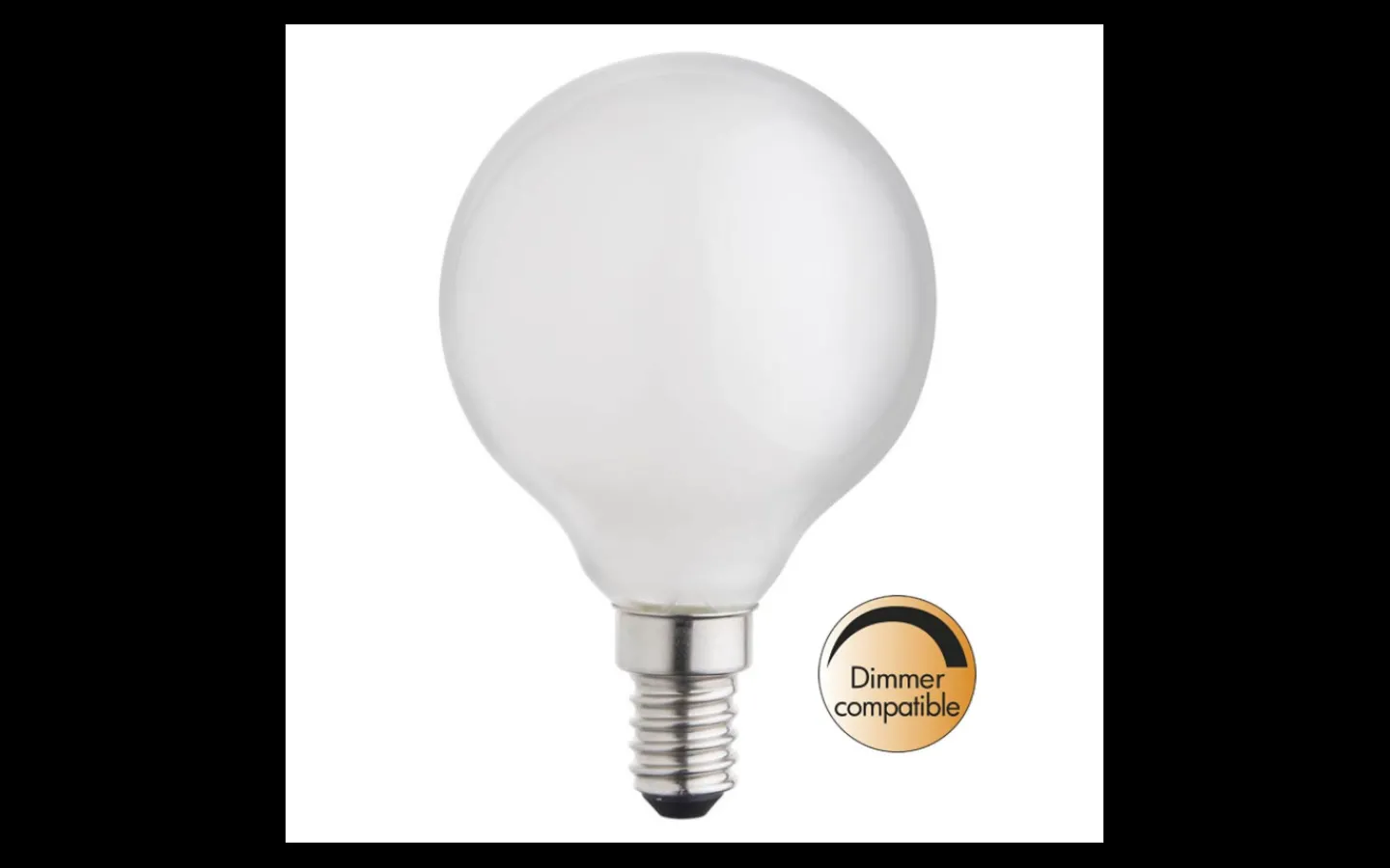 Unison LED E14 Glob 60mm Opal 2700K 340lm 4W(30W)* Dekorativa Ljuskällor E14|Opal E14
