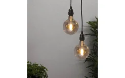 LED E27 Glob 125mm Plain Amber 2000K 80lm 0,75W(8W)