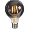 LED E27 Glob 80mm Plain Smoke 2100K 80lm 1,8W(8W)