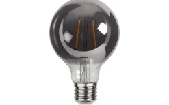 LED E27 Glob 80mm Plain Smoke 2100K 80lm 1,8W(8W)