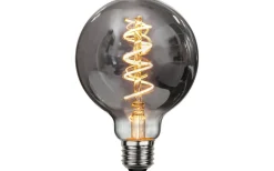 LED E27 Glob 95mm Spiral Smoke 2100K 50lm 2W(5W)