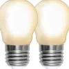 Frostad E27<Star Trading LED E27 Klot Frostad 2700K 250lm 2,5W(25W) 2-pack