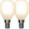Frostad E14<Star Trading LED E14 Klot Frostad 2700K 250lm 2,5W(25W) 2-pack