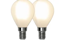 Frostad E14<Star Trading LED E14 Klot Frostad 2700K 250lm 2,5W(25W) 2-pack