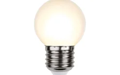 LED E27 Klot Okrossbar Opal 2700K 15lm 1W(2W)